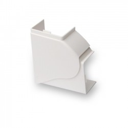 Angle plat PVC 80x54