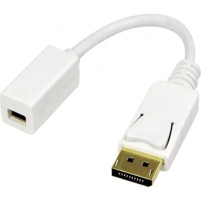 Adaptateur Mini DisplayPort F/ DisplayPort M