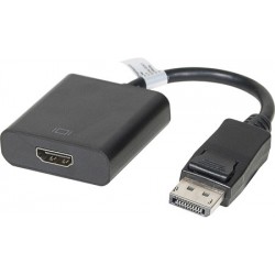 Convertisseur actif DisplayPort / HDMI cordon 10cm