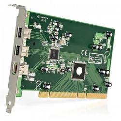 Carte PCI FireWire 2 x 800Mbps/1 x 400Mbps