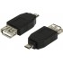Adaptateur Micro USB mâle vers USB A femelle monobloc