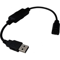 Adaptateur USB mâle à PS2 femelle actif