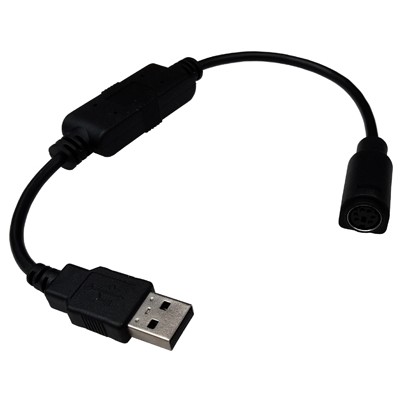 Adaptateur USB mâle à PS2 femelle actif