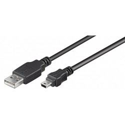 Cordon USB / Mini USB 15cm