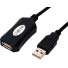 Câble répéteur USB 2.0 AA M/F 5m 