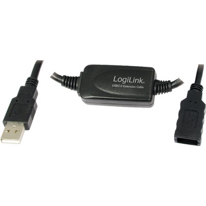 Câble répéteur USB 2.0 AA M/F 10m 