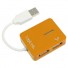 Mini Hub USB 2.0 4 ports Orange