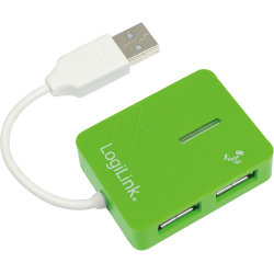 Mini Hub USB 2.0 4 ports Vert