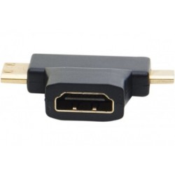 Adaptateur HDMI /mini HDMI+ micro HDMI 