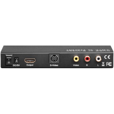 Convertisseur Composite ( SVHS ou RCA + Audio) vers HDMI