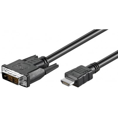 Cordon HDMI / DVI-D 2m