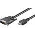 Cordon HDMI / DVI-D 2m