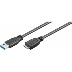 Cordon USB 3.0 A / Micro B 0,60m