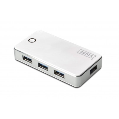 Hub USB 3.0 4 ports blanc
