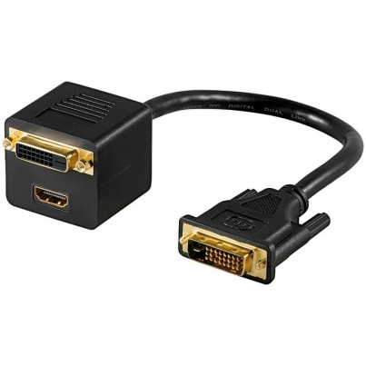Adaptateur DVI-D / HDMI +DVI