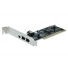 Carte PCI Firewire 400 (1394a) 4 ports