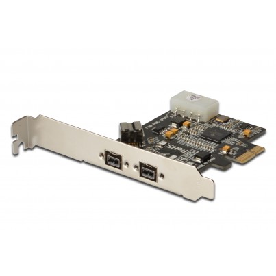 Carte PCI Express Firewire 800 (1394b) 4ports