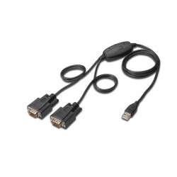 Convertisseur USB à 2 ports Série