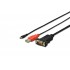 Câble micro USB vers DB9 (RS232) 