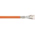 Câble CAT7a 1000Mhz rigide 100m Orange