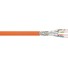 Câble CAT7a 1000Mhz rigide 500m Orange