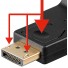 Adaptateur DisplayPort / VGA monobloc