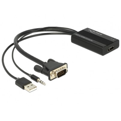 Convertisseur VGA + Audio vers HDMI