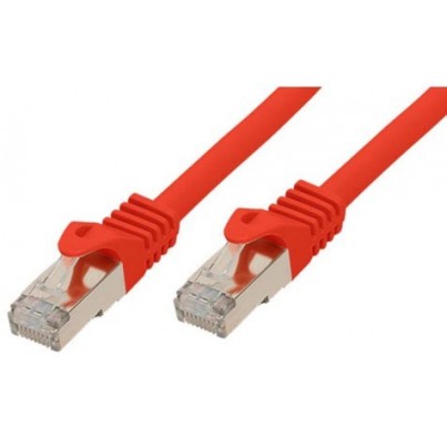 Cable RJ45 CAT7 S-FTP 50cm rouge
