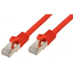 Cable RJ45 CAT7 S-FTP 1,50m rouge