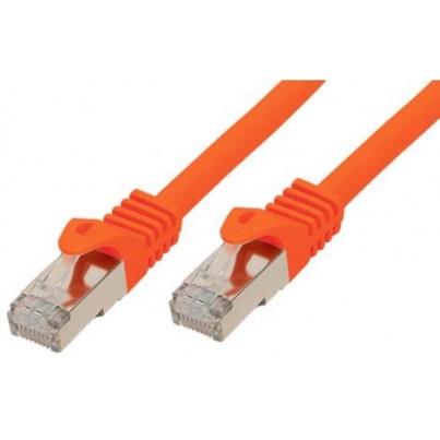 Cable RJ45 CAT7 S-FTP 1m orange