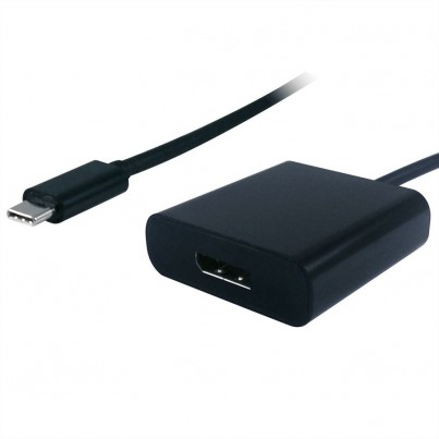 Adaptateur USB-C vers DisplayPort noir