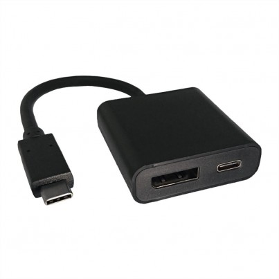 Adaptateur USB-C vers DisplayPort+C (charge)