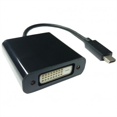 Adaptateur USB-C vers DVI noir