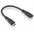 Cordon USB-C M/F 15cm