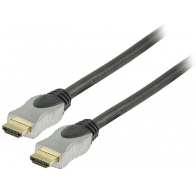 Cordon HDMI High speed Ethernet avec ferrites 2m